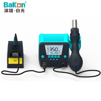 BAKON BK881new LCD lead free 2 in 1soldering station