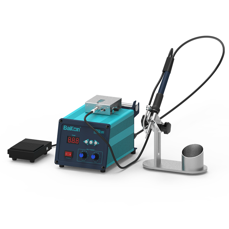 Bakon BK3500 au plug pcb soldering iron station with automatic wire feeder