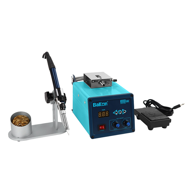 Bakon BK3500 au plug pcb soldering iron station with automatic wire feeder