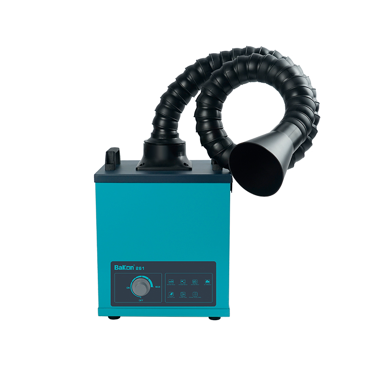 Bakon BK261 150W digital display beauty salon mini pure air fume extractor