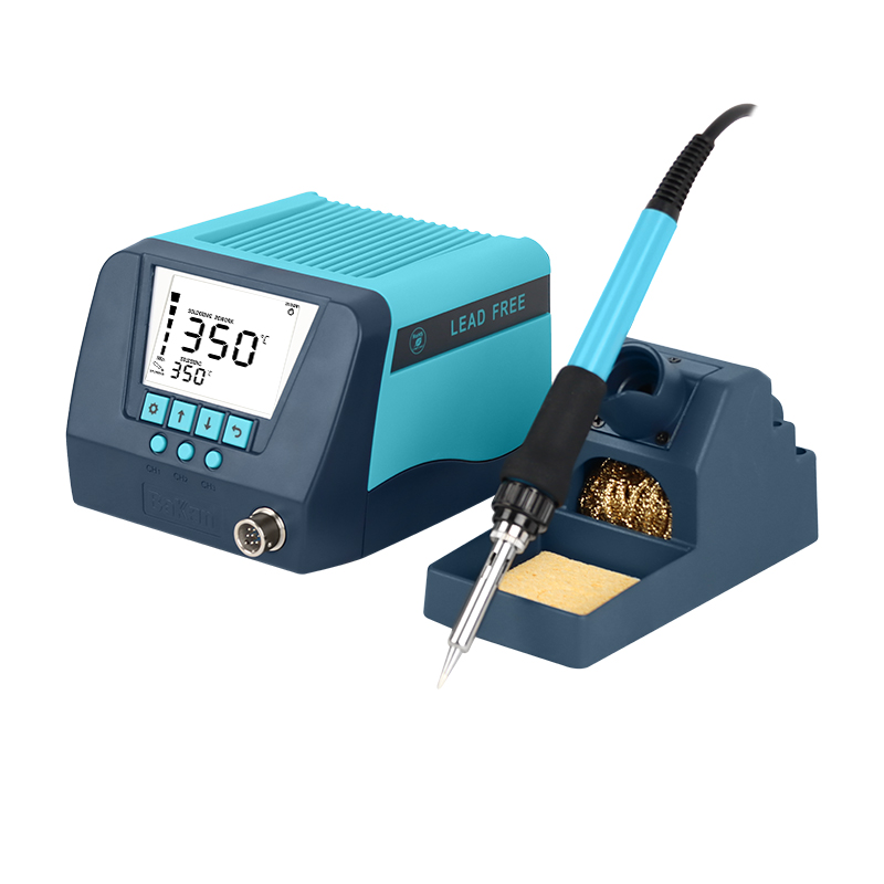 Bakon BK90 New Modle Large LCD Screen 90W Lead Free electric Soldering Iron Station