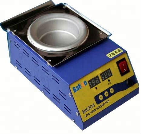 Lead free square table model tin melting furnace BK220-225