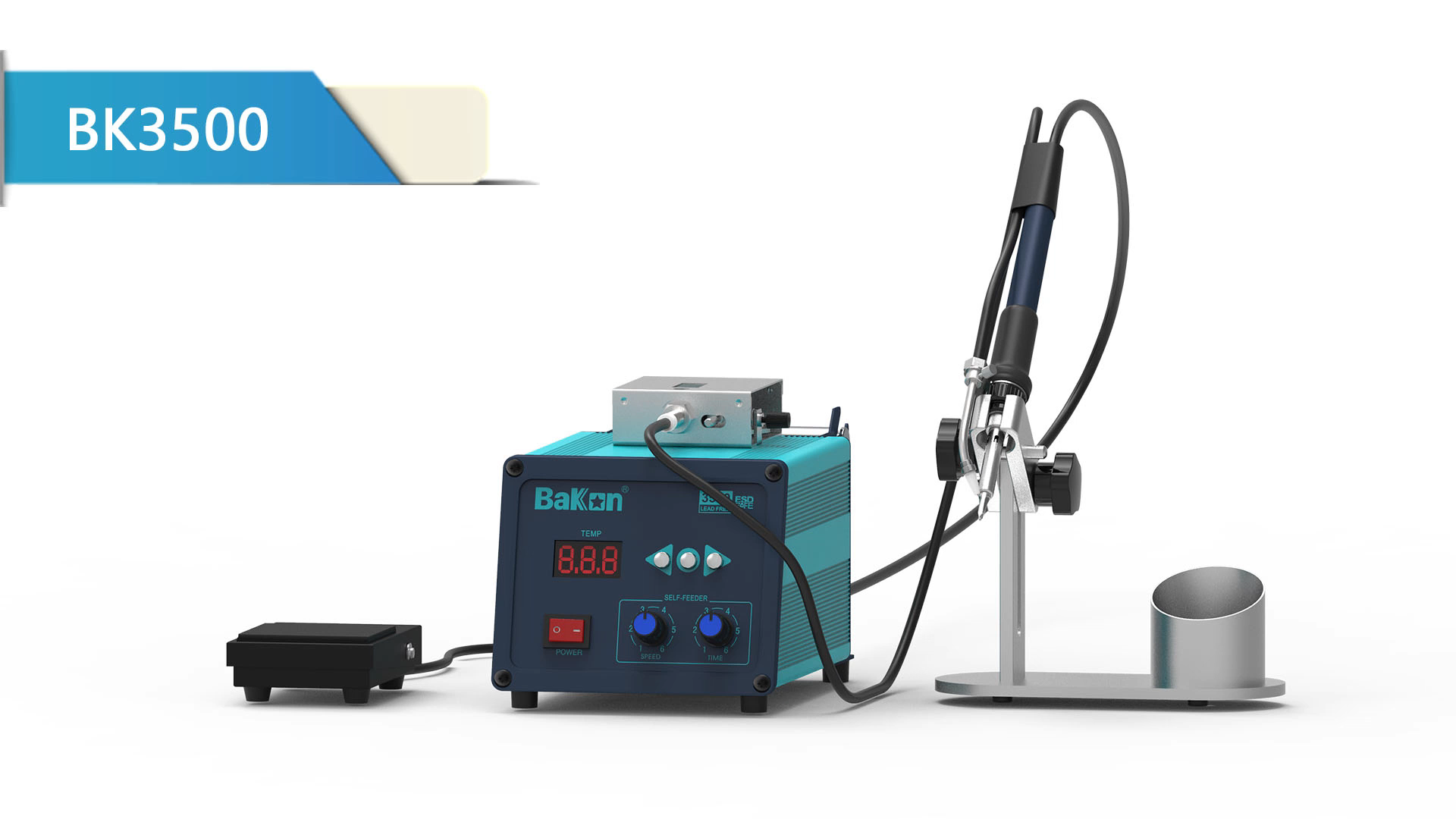 Bakon precision automatic tin out soldering station