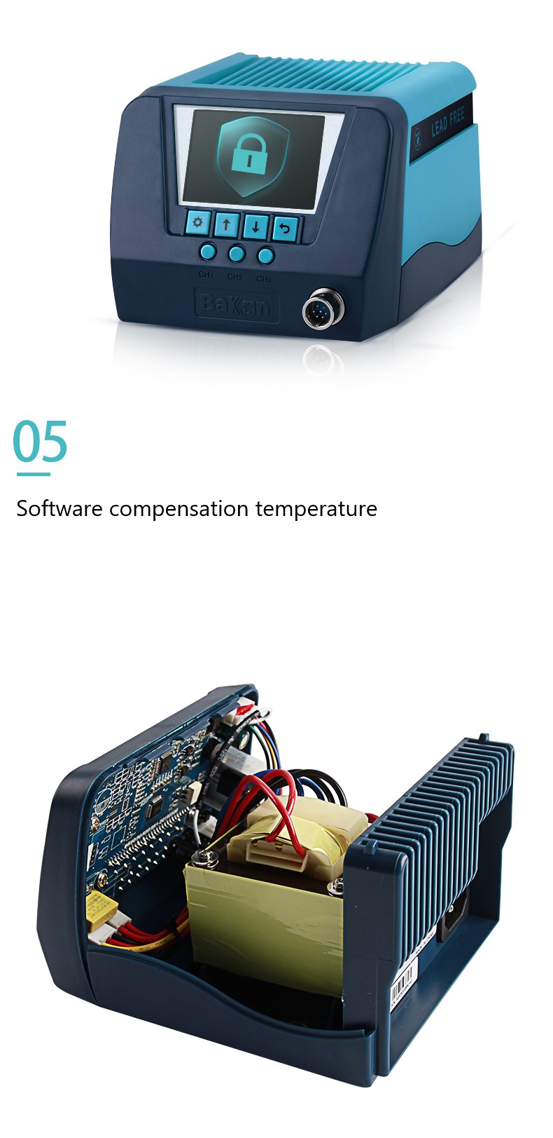 BAKON BK90 90W LCD soldering iron station - Buy Shenzhen Bakon ...