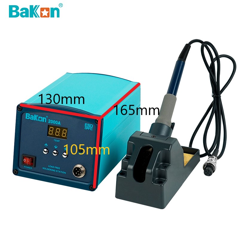BK2000A 90W High frequency eddy current lead-free soldering irons station